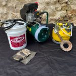 Élimination du goudron par traitement chimique